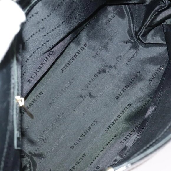 BURBERRY Nova Check Tote Bag Wool Leather Beige Black Gold - Picture 10 of 16